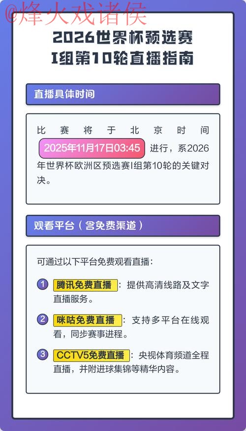 2026世界杯直播在线全站观看指南